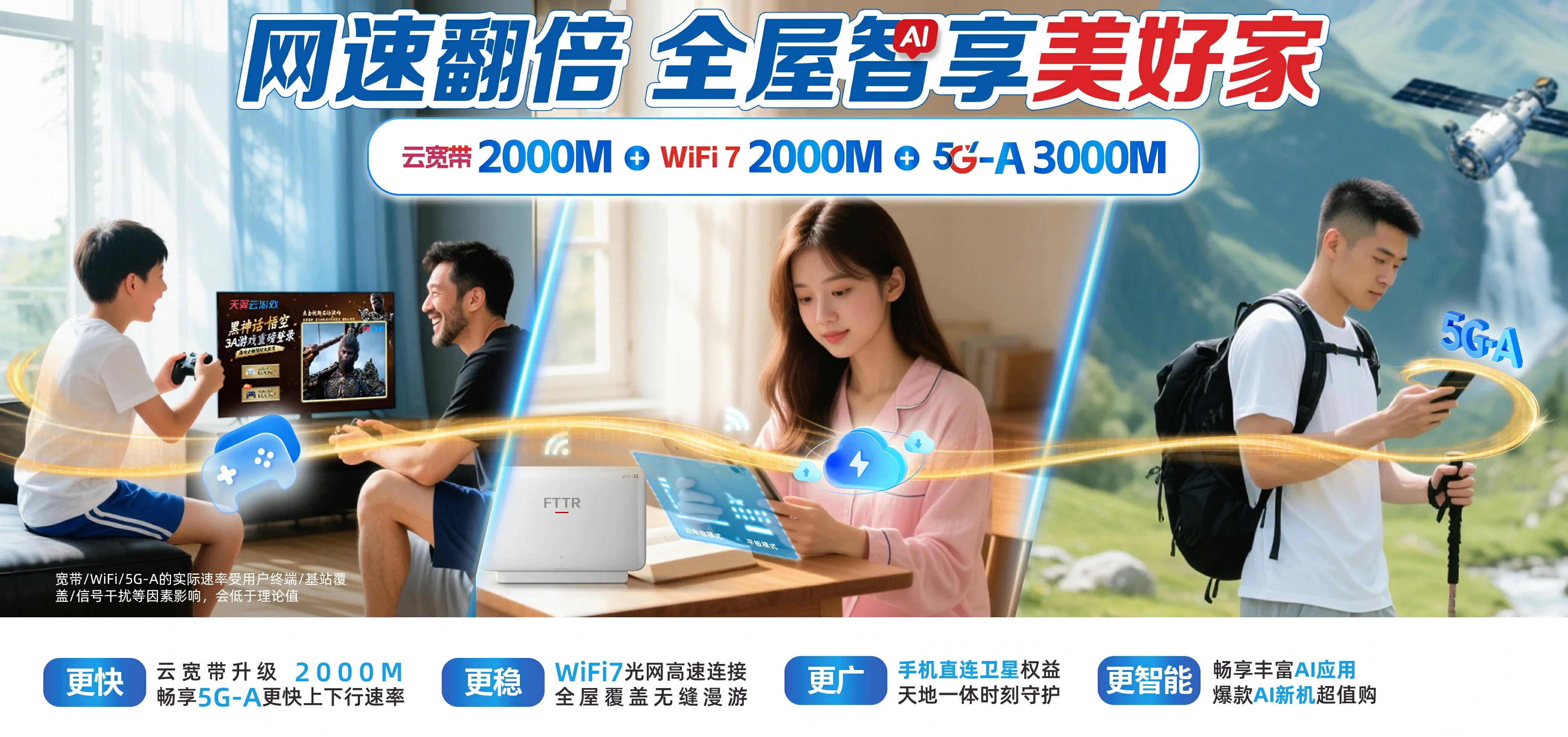 中国电信 颍州区电信宽带 宽带套餐